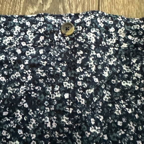 Penningtons Cotton Floral Mini Skirt Pull-on Lined with Pockets SZ  18 EUC - Picture 5 of 7